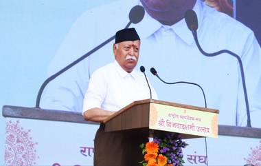 RSS Chief Mohan Bhagwat: सर्व हिंदूंनी एकत्र यावे; आरएसएस सरसंघचालक मोहन भागवत यांचे अवाहन