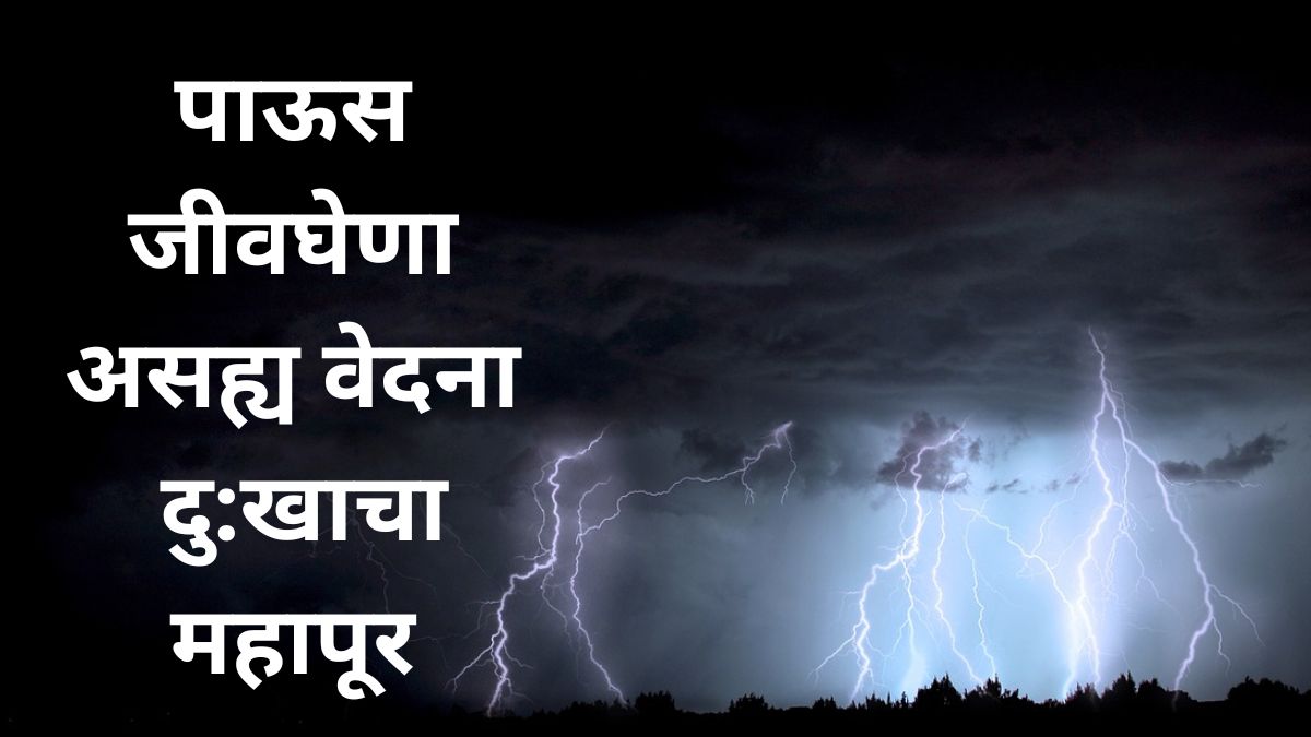 Monsoon Casualties in India: घातकी पाऊस;  यंदाच्या मान्सून हंगामात 1,490 हून अधिक लोकांचा मृत्यू, आयएमडीची आकडेवारी