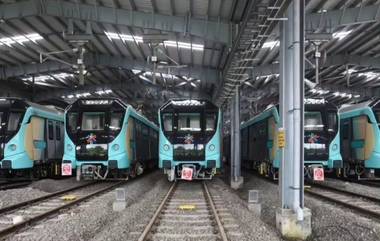 Mumbai Metro-3 (Aqua Line) Inaugurated: मुंबई मेट्रो-3 (एक्वा लाइन) चे उद्घाटन, भूमिगत सेवा बीकेसीपासून आरेपर्यंत सुरु; तिकीटांसाठी प्रवाशांची रांग