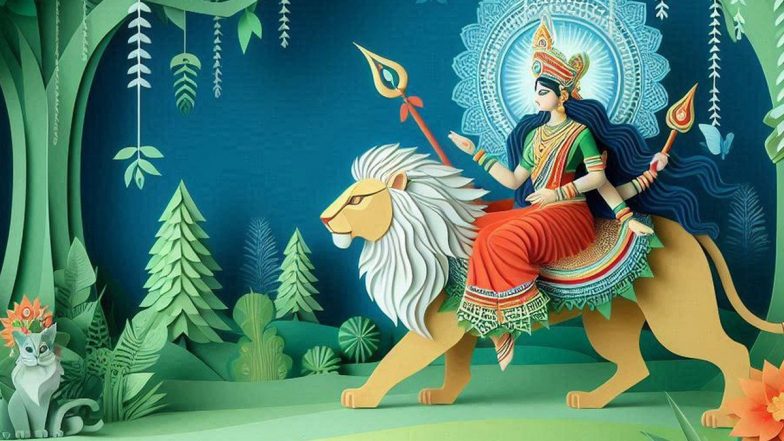 Shardiya Navratri 2025 9 Colours: देवीच्या पूजेसाठी दररोज परिधान करा 'हे' ९ शुभ रंग; जाणून घ्या महत्त्व आणि फायदे