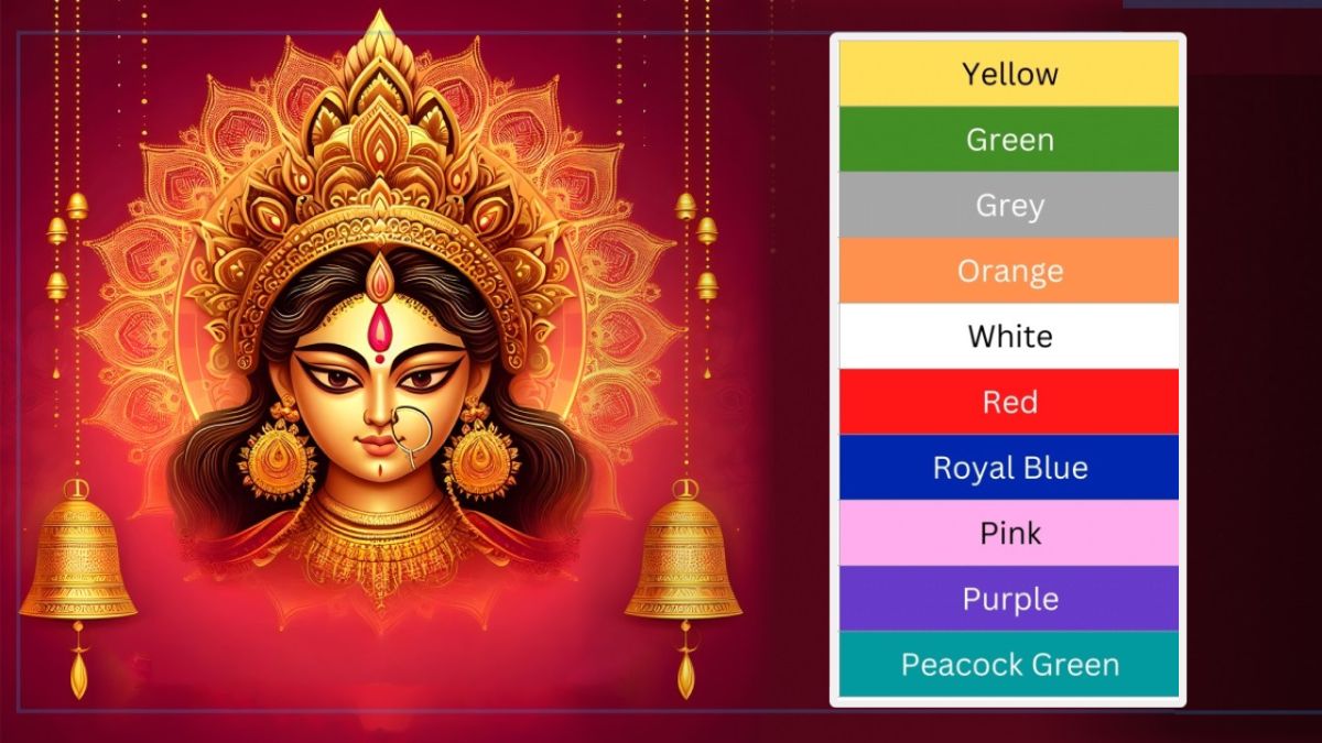 Navratri 9 Colours 2024:  नवरात्रीचे नऊ रंग आणि फॅशन टीप्स