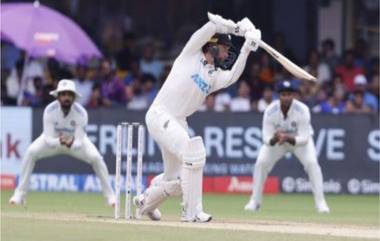 India vs New Zealand 1st Test Day 2 Stumps Scorecard: दुसऱ्या दिवसाचा खेळ संपला, डेव्हन कॉनवेची 91 धावांची तुफान खेळी, न्यूझीलंडच्या 180 धावा; दुसऱ्या दिवसाचे स्कोअरकार्ड पहा