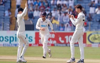 New Zealand Beat India, 2nd Test Day 3 Scorecard: न्यूझीलंडने इतिहास रचला, पुणे कसोटीत टीम इंडियाचा पराभव करत प्रथमच भारतीय भूमीवर जिंकली कसोटी मालिका