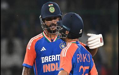 IND vs BAN 2nd T20I Live Score Update: भारताने बांगलादेशला दिले 222 धावांचे लक्ष्य, नितीश-रिंकूने खेळली तुफानी खेळी