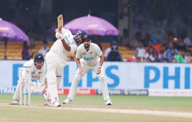 IND vs NZ 3rd Test 2024 Day 3 Live Score Update: नाबाद अर्धशतक झळकावत ऋषभ पंतने सावरला भारताचा डाव, टीम इंडियाला विजयासाठी अजूनही 55 धावांची आवश्यकता