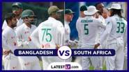 Bangladesh vs South Africa, 2nd Test Day 2 Full Highlights: दुसऱ्या दिवसअखेर दक्षिण अफ्रिकेकडे 537 धावांची आघाडी, बांग्लादेश 4 बाद 38 धावा; दुसऱ्या दिवसाच्या खेळाचे व्हिडिओ हायलाईट्स पहा इथे