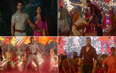 Singham Again Song Jai Bajrangbali:  अजय देवगणच्या 'सिंघम अगेन' चित्रपटातील 'जय बजरंगबली' हे नवीन गाणे प्रेक्षकांच्या भेटीला