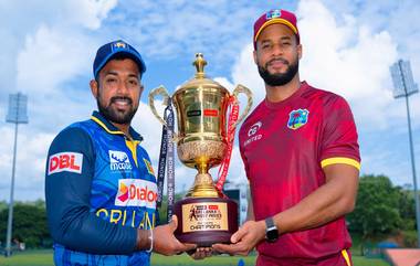 SL vs WI 1st ODI 2024 Live Score Update: श्रीलंका विरुद्ध वेस्ट इंडिजमधल्या पहिल्या एकदिवसीय सामन्यात पावसाचा खेळ