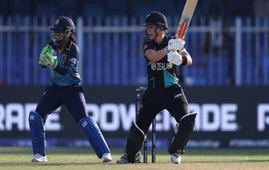 New Zealand Women Beat Sri Lanka Women, 15th Match Scorecard: न्यूझीलंडने श्रीलंकेचा 8 गडी राखून केला पराभव, जॉर्जिया प्लिमरची स्फोटक खेळी; येथे पाहा NZ W विरुद्ध SL W सामन्याचे स्कोअरकार्ड