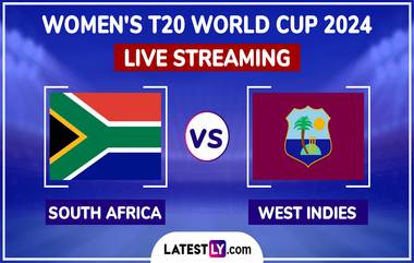 SA W vs WI W, 2024 ICC Women's T20 World Cup Live Streaming: महिला T20 विश्वचषक स्पर्धेत आज दुपारी वेस्ट इंडिजचा सामना दक्षिण आफ्रिकेशी, जाणून घ्या की लाईव्ह ॲक्शन कधी, कुठे आणि कसे पहावे