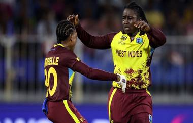 West Indies Women vs New Zealand Women, 2nd Semi Final 1st Inning Scorecard: वेस्ट इंडिजने न्यूझीलंडला 128 धावांवर रोखले, डिआंड्रा डॉटिनने 4 बळी घेतले; येथे पहा WI W विरुद्ध NZ W सामन्याच्या पहिल्या डावाचे स्कोअरकार्ड