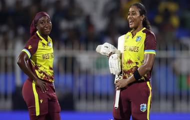 ENG W vs WI W, 2024 ICC Women's T20 World Cup Scorecard: वेस्ट इंडिजकडून मोठा उलटफेर, इंग्लंडचा 6 विकेट्सनी पराभव करून स्पर्धेतून केले बाहेर, हीली मॅथ्यूज, कियाना जोसेफ यांचा शानदार खेळ