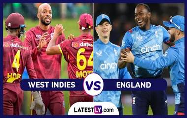 West Indies vs England ODI Bowling Stats: वेस्ट इंडिज आणि इंग्लंड यांच्यातील वनडे सामन्यात 'या' गोलंदाजांनी केला कहर, घेतल्या आहेत सर्वाधिक विकेट; येथे पाहा आकडेवारी