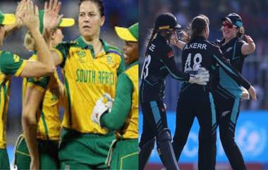 SA W vs NZ W, 2024 ICC Women's T20 World Cup Live Telecast On DD Sports: न्यूझीलंड विरुद्ध दक्षिण आफ्रिका यांच्यातील अंतिम सामन्याचे थेट प्रक्षेपण मोफत डिशवर उपलब्ध असेल का? येथे संपूर्ण तपशील जाणून घ्या