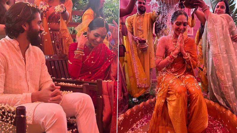 Naga Chaitanya And Sobhita Dhulipala's Wedding: नागा चैतन्य आणि शोभिता धुलिपाला यांचा विवाहपूर्व उत्सव मंगलस्नान आणि हळदी समारंभाने सुरू, See Pics