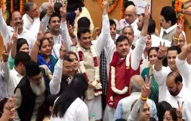 Mahesh Khinchi Wins Delhi Mayor Election: दिल्ली महापौरपदाच्या निवडणुकीत आपचे महेश खिंची विजयी; भाजपच्या उमेदवाराचा अवघ्या 3 मतांनी पराभव