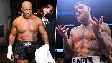 Mike Tyson vs Jake Paul Fight: बॉक्सिंग जगतातील दिग्गज माईक टायसनचा तरुण बॉक्सर जेक पॉलशी होणार सामना; जाणून घ्या कुठे व कधी पाहाल लाईव्ह स्ट्रिमिंग