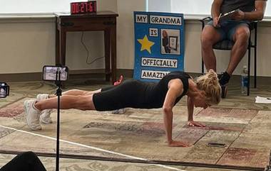 Push Ups World Records: कॅनडाच्या 59 वर्षीय DonnaJean Wilde यांनी एका तासात केले 1,575 पुश-अप्स; Guinness World Record मध्ये झाली नोंद