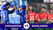 AFG vs BAN 1st ODI 2024 Toss Update: अफगाणिस्तानाने टॉस जिंकून घेतला फलंदाजीचा निर्णय; पाहा दोन्ही संघाचे प्लेइंग XI