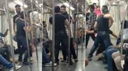 Delhi Metro Brawl: दिल्ली मेट्रोमध्ये धिंगाणा; मद्यधुंद प्रवाशाचे महिलेसोबत गैरवर्तन, 2 पुरुषांमध्ये हाणामारीचा व्हिडिओ व्हायरल