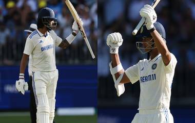 India vs Australia 1st Test Day 2 Stump: तिसऱ्या दिवसाचा खेळ संपला, पर्थ कसोटी टीम इंडियाच्या पकडीत; जैस्वाल-राहुलचे दमदार अर्धशतक