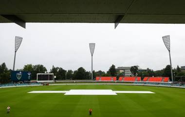 IND vs AUS PM's XI Match Play On Day 1 Called Off: भारत विरुद्ध ऑस्ट्रेलिया पंतप्रधान इलेव्हन सराव सामन्याचा पहिला दिवस पावसात गेला वाहून, उद्या खेळवला 50-50 षटकाचा सामना