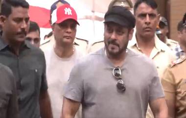 Salman Khan केले महाराष्ट्र विधानसभा निवडणूकीसाठी मतदान; सुरक्षारक्षकांच्या गराड्यात पोहचला बुथ वर (Watch Video)