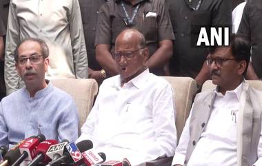 Sharad Pawar, Uddhav Thackeray Press Conference: बंडखोरी होणार नाही, झाल्यास कारवाई; उद्धव ठाकरे याचा स्पष्ट इशारा