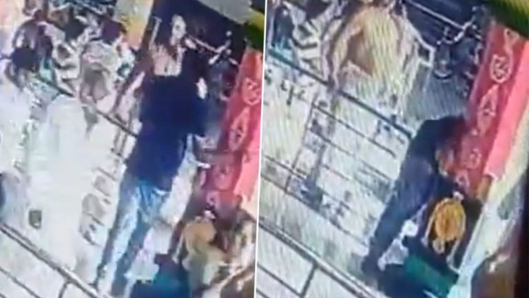 Sudden Death Caught on Camera in Hyderabad: देवाचे दर्शन घ्यायला गेलेल्या तरूणाचा हृदयविकाराच्या झटक्याने मंदिरातच मृत्यू; विचलित करणारे दृश्य समोर (Watch Video)