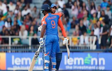 IND vs SA, 4th T20I Match 1st Inning Scorecard: जोहान्सबर्गमध्ये सॅमसन-तिलक वर्माचे झंझावाती शतक, भारताने दक्षिण आफ्रिकेला दिले 284 धावांचे लक्ष्य