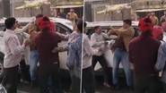 Varanasi Cop Beaten up: वाराणसीमध्ये कार अपघातात पोलिस अधिकाऱ्यावर जमावाचा हल्ला; गाडीतून खेचून पत्नी आणि मुलांसमोर बेदम मारहाण (Video)