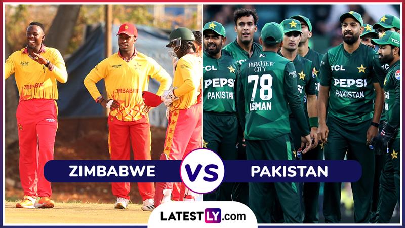 ZIM vs PAK 1st T20I 2024 Toss Update: झिम्बाब्वे विरुद्ध सामन्यात पाकिस्तानने नाणेफेक जिंकून घेतला फलंदाजीचा निर्णय; पाहा दोन्ही संघ