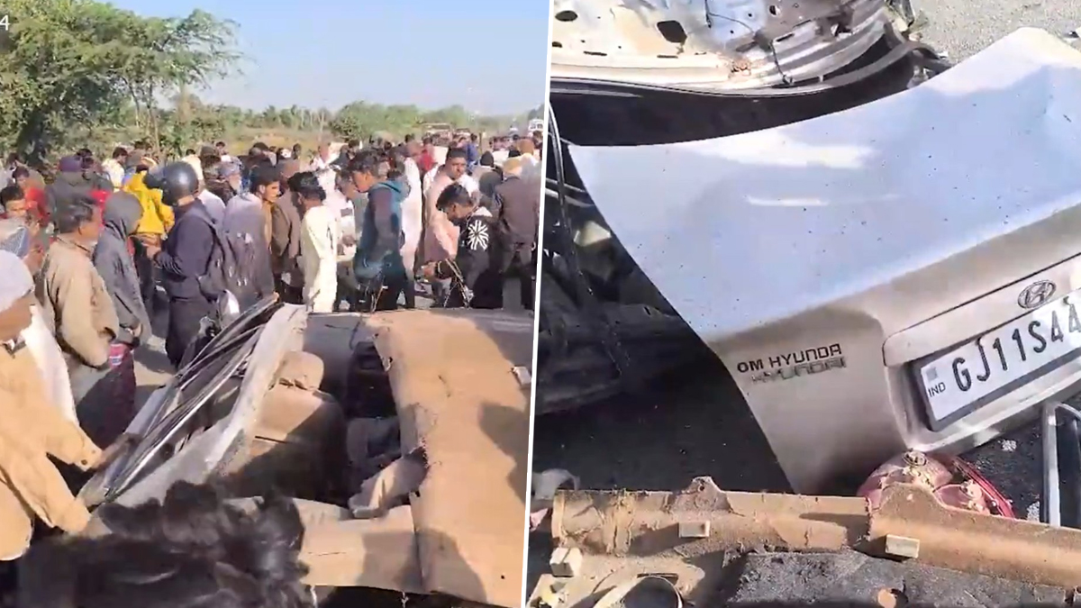 Gujarat Road Accident: गुजरातमधील जुनागडमध्ये भीषण रस्ता अपघात; परीक्षेला जाणाऱ्या 5 विद्यार्थ्यांसह 7 जणांचा मृत्यू