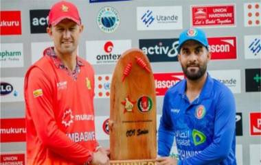 ZIM vs AFG 3rd Match ODI 2024 Live Streaming: दुसऱ्या एकदिवसीय सामन्यात झिम्बाब्वे आणि अफगाणिस्तान यांच्यात होणार चुरशीची लढत, येथे जाणून घ्या भारतात थेट सामन्याचा आनंद कधी अन् कुठे होणार