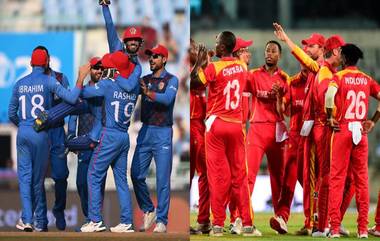 AFG vs ZIM 1st T20 2024 Live Streaming: पहिल्या टी-20 सामन्यात भिडण्यासाठी झिम्बाब्वे आणि अफगाणिस्तान संघ सज्ज! कधी अन् कुठे पाहणार सामना; घ्या जाणून