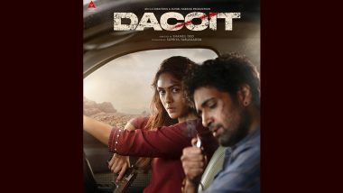 Dacoit Poster: मृणाल ठाकूरने 'डकैत' मध्ये श्रुती हासनची घेतली जागा, पाहा चित्रपटाचे नवीन पोस्टर