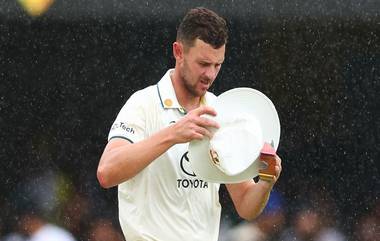 Josh Hazlewood injured: चौथ्या दिवशी ऑस्ट्रेलियाला मोठा धक्का, जोश हेजलवूडला दुखापत; सोडावे लागले मैदान