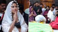 Katrina Kaif at Shirdi Sai Baba Temple: कतरिना कैफ साई बाबांच्या चरणी; शिर्डीत सासू वीणा कौशल यांच्यासोबतचे दृश्य पहा Watch Video)