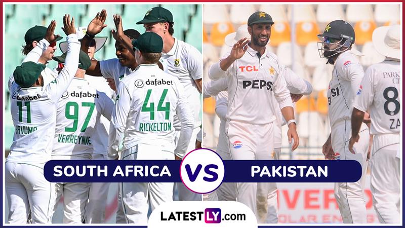 South Africa vs Pakistan, 1st Test Match Live Streaming In India: दक्षिण आफ्रिका आणि पाकिस्तान यांच्यात पहिली कसोटी, जाणून घ्या भारतात कधी, कुठे आणि कसे लाइव्ह मॅचचा आनंद घेता येणार