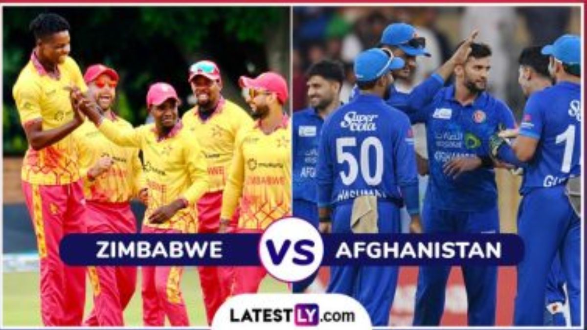 ZIM vs AFG 1st ODI 2024: अफगाणिस्तान-झिम्बाब्वे यांच्यातील पहिला वनडे सामना मुसळधार पावसामुळे रद्द; 9.2 षटकांचाच खेळ झाला