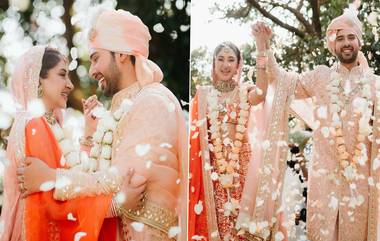 Armaan Malik-Aashna Shroff Wedding Pics: लग्नाच्या बंधनात अडकला लोकप्रिय गायक अरमान मलिक; गर्लफ्रेंड आशना श्रॉफसोबत बांधली लग्नगाठ, पहा फोटोज