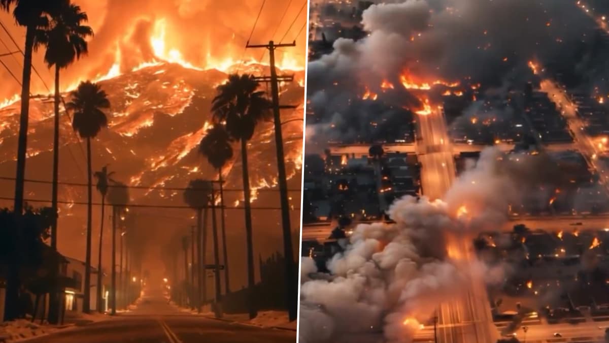 Los Angeles Fire: लॉस एंजेलिसमध्ये वणवा विझवण्यास पाण्याची कमतरता, राज्यपाल संतप्त; आतापर्यंत 11 जणांचा मृत्यू