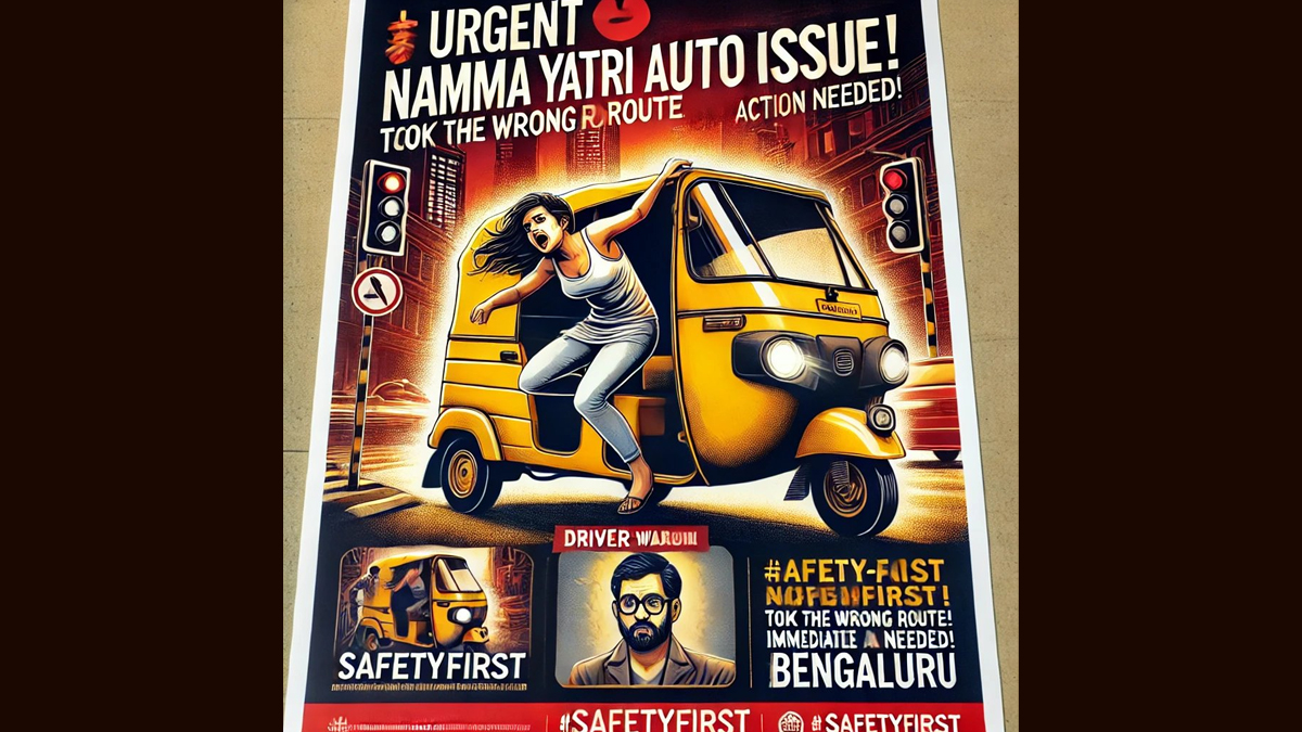 Bengaluru Woman Jumps From Moving Auto: मद्यधुंद ड्रायव्हरने चुकीचा मार्ग घेतल्याने बेंगळुरूतील महिलेने मारली चालत्या ऑटोतून उडी, काय आहे नेमकी प्रकरण? वाचा