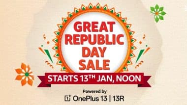 Amazon Great Republic Day Sale 2025: येत्या 13 जानेवारीपासून सुरू होणार बहुप्रतीक्षित ॲमेझॉन ग्रेट रिपब्लिक डे सेल; कपडे, टीव्ही, लॅपटॉप, स्मार्टफोनसह अनेक वस्तू स्वस्तात खरेदीची संधी