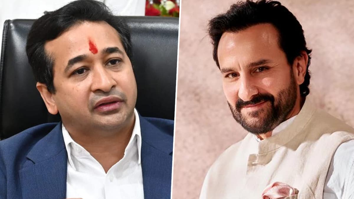 Nitesh Rane On Saif Ali Khan: सैफ अली खानवर खरोखर चाकूने वार करण्यात आले होते की, तो फक्त नाटक करत होता? नितेश राणे यांनी उपस्थित केला प्रश्न