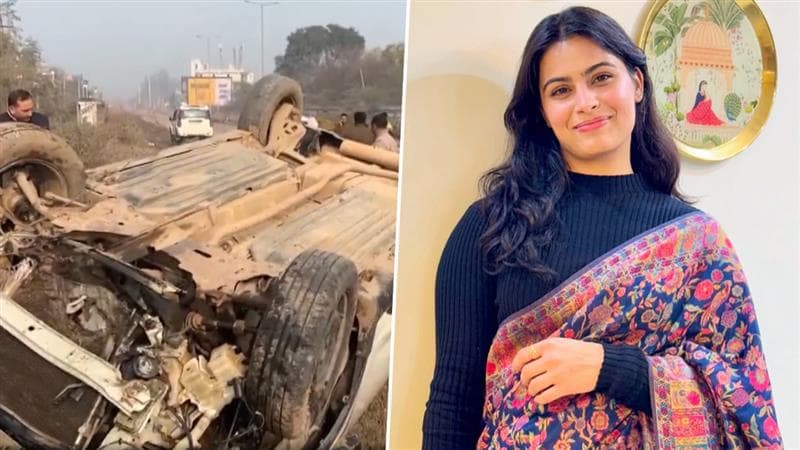 Manu Bhaker's Grandmother-Maternal Uncle Killed In Accident: मनू भाकरवर कोसळला दु:खाचा डोंगर! मामा आणि आजीचा रस्ते अपघातात मृत्यू (Watch Video)