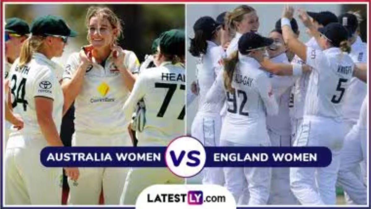 AUS W vs ENG W Only Test 2025 Live Streaming: एकमेव कसोटीत सामन्यात ऑस्ट्रेलिया आणि इंग्लंड यांच्यात होणार जोरदार लढत, थोड्याच वेळात सुरु होणार सामना; कुठे पाहणार लाइव्ह? घ्या जाणून