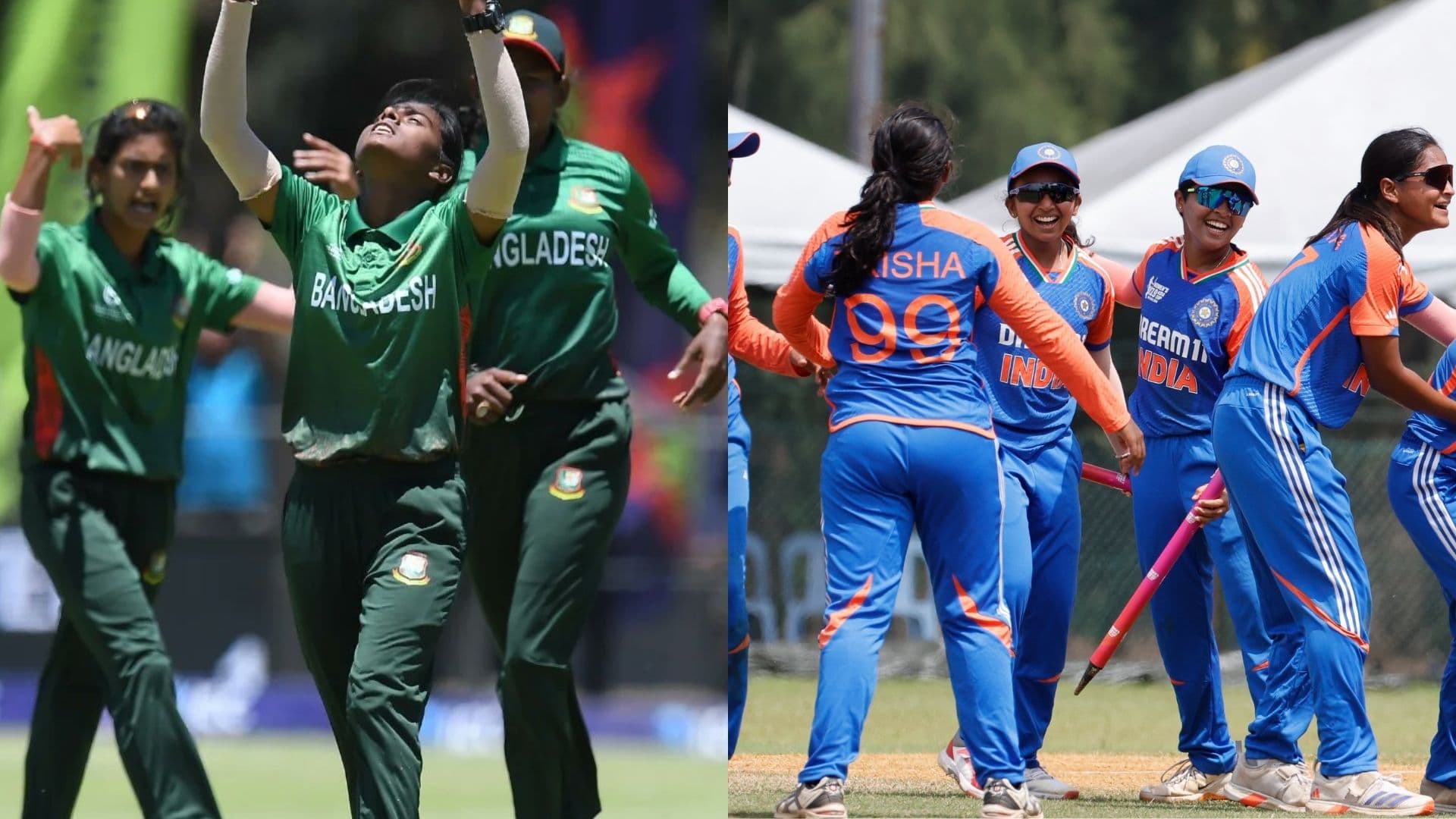 IND vs BAN ICC Under 19 Womens T20 WC 2025 Scorecard: बांगलादेशचे भारतापुढे 65 धावांचे लक्ष; वैष्णवी शर्माची हायट्रीक