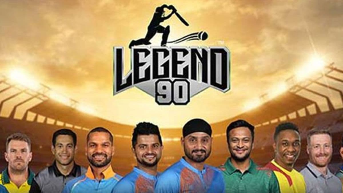 Legend 90 League Full Squads: धवन, शकिब, हरभजन, रैना आणि पठाण 'लेजेंड 90 लीग'मध्ये करणार धमाल, सर्व संघांचे स्क्वॉड जाहीर