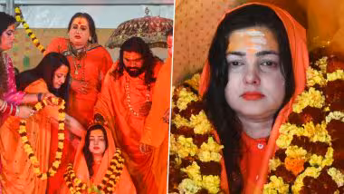 Maha Kumbh 2025:  अभिनेत्री ममता कुलकर्णी बनली किन्नर आखाड्याची महामंडलेश्वर, आता नवे नाव असणार 'श्री यमाई ममता नंद गिरी' (पाहा छायाचित्रे)